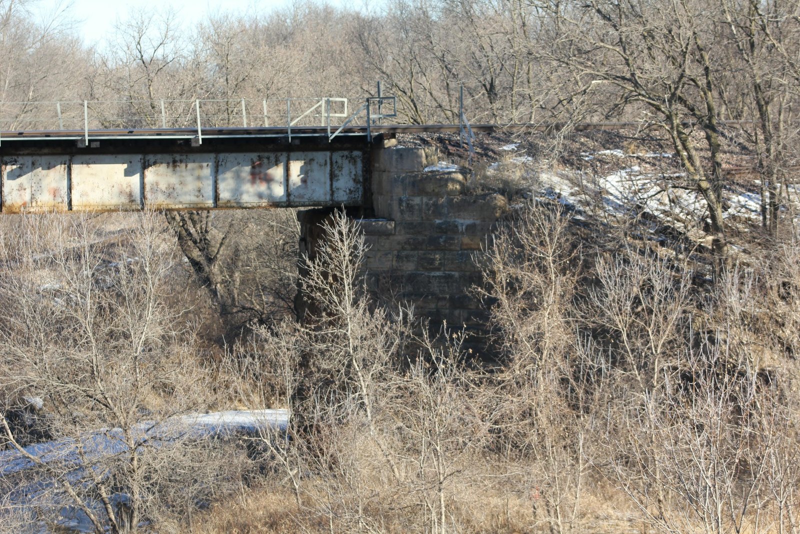 West abutment
